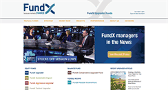 Desktop Screenshot of fundxfunds.com